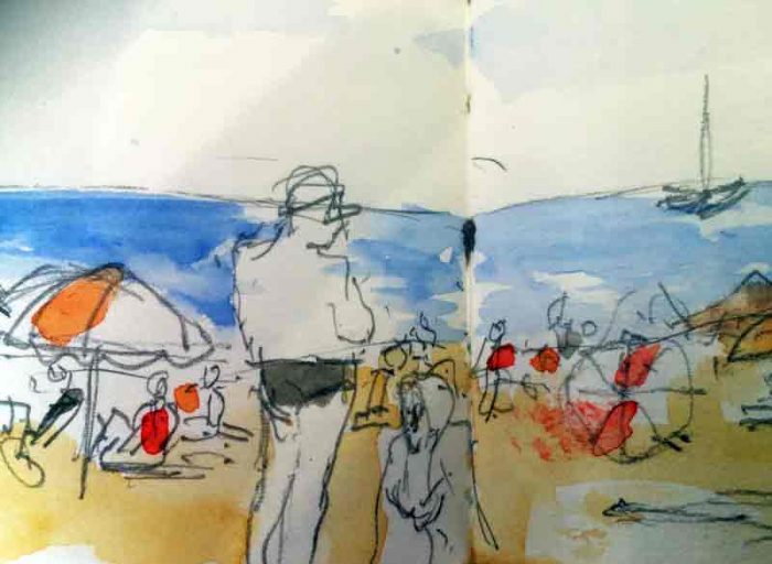 David Hayward Selected Works - Beach Marseilles