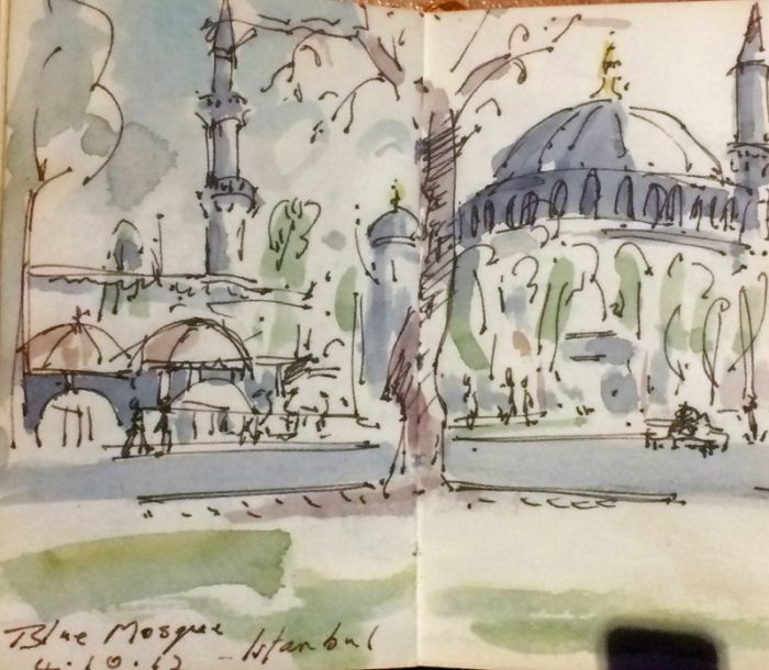 David Hayward Selected Works - Blue Mosque Istanbul 2012