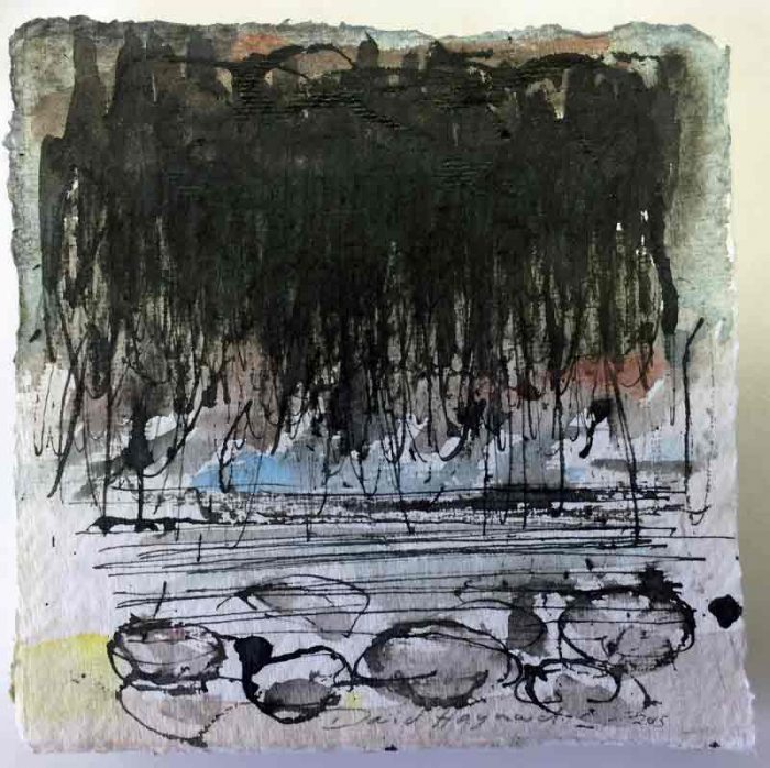 David Hayward Selected Works - Rain at Seasalter 2015