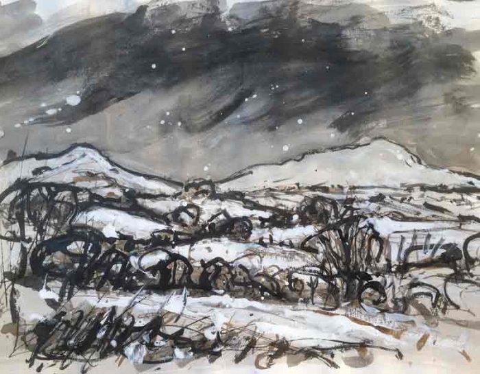 David Hayward Selected Works - Snow, Brecon Beacons