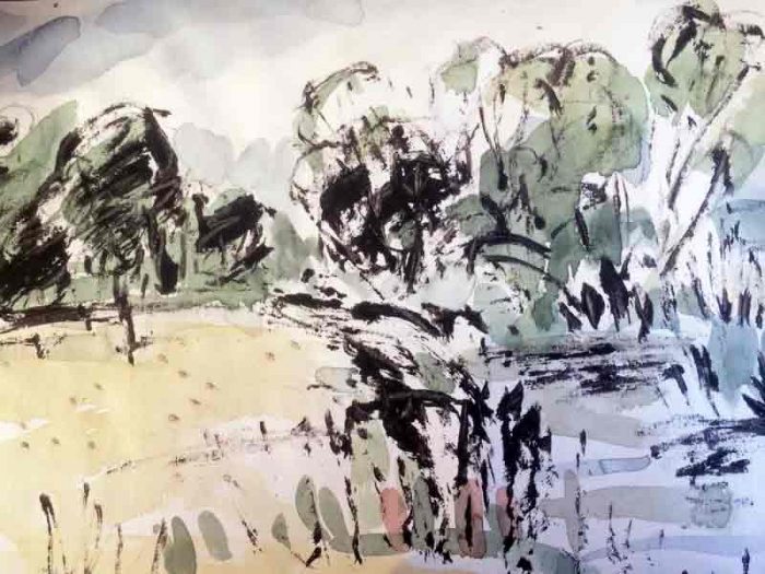 David Hayward Selected Works - The Stour at Olantigh 2016