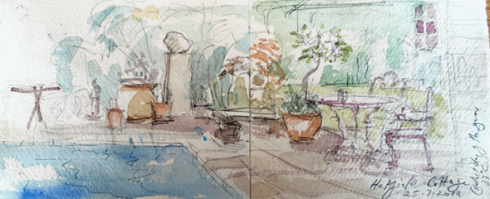 David Hayward Selected Works - Hatfield Garden 2019