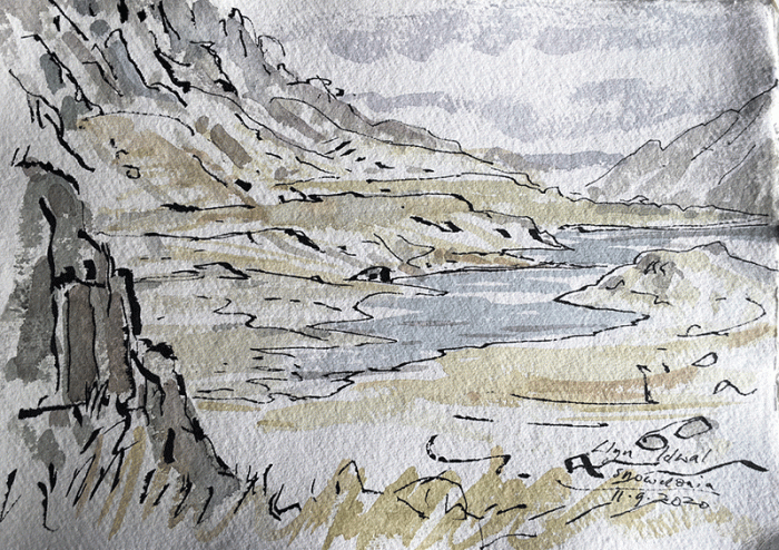 David Hayward Selected Works - Llyn Idwal, Snowdonia 11/9/20