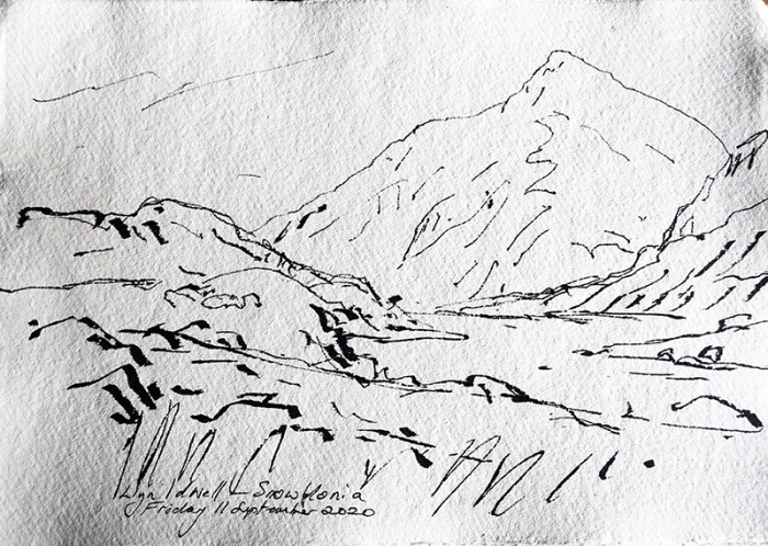 David Hayward Selected Works - Pen Yr Ole Wen & Llyn Idwal, Snowdonia Sept 2020