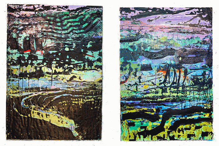 David Hayward Selected Works - Borderland I & II